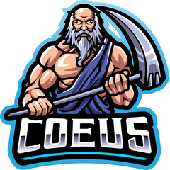 Wall Mural - Coeus esport mascot