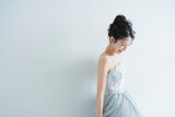 Fototapeta  - ウェディングドレスを着た花嫁