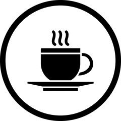 Sticker - Coffee Icon Style