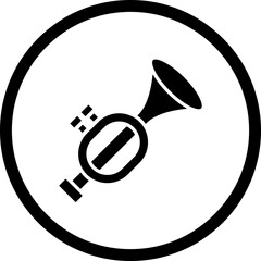 Sticker - Trumpet Icon Style