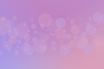 Wall Mural - shiny blurred bokeh holiday lights on pastel pink, blue and purple background