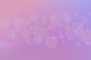 Wall Mural - shiny blurred bokeh holiday lights on pastel pink, blue and purple background