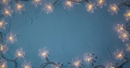 Wall Mural - christmas lights background