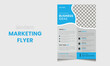 © Anwar - a4 size modern design template layout, abstract vector brochure