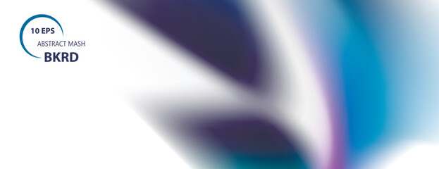 Poster - Abstract color gradient background. Vector illustration concept. Banner design