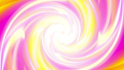 Poster - Glow twirl. Computer generated 3d render