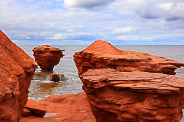 Thunder Cove Beach is one of the most photographed rock formations on Prince Island and has been there for decades. 