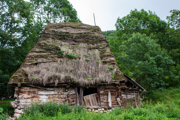 Canvas Print - House in the Apuseni mountains, Romania