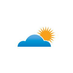 Sticker - Cloud analistic icon