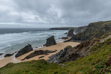 Wall Mural - Bedruthan steps Cornwall