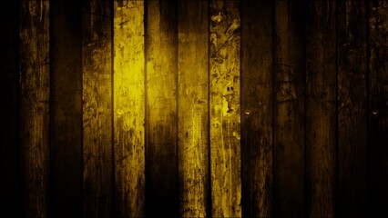 Poster - Wall texture in yellow color