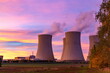 © Sergey Fedoskin - Nuclear power plant Temelin at sunset. Czech Republic.