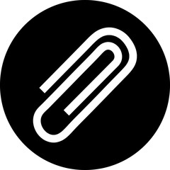 Poster - Attach icon trendy and modern placeholder symbol on white background..eps