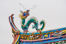 Dragon Roof Zhongde Taoist Temple Xiamen China