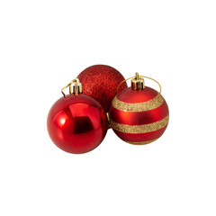 christmas ball decoration cutout, png file.