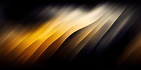 Wall Mural - diagonal highlights on the seamless texture in black and gold