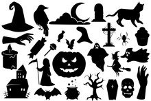 Set Of Halloween Icons