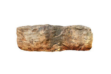 Wall Mural - rock isolated transparency background.