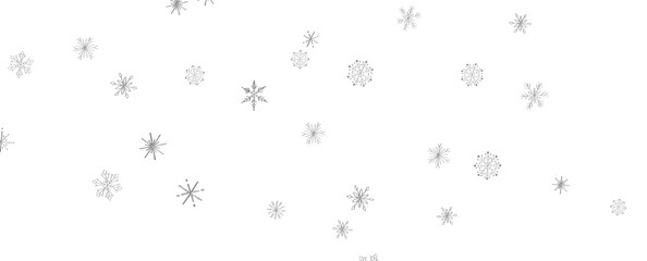 Christmas background design of snowflake and snow falling in the winter 3d illustration