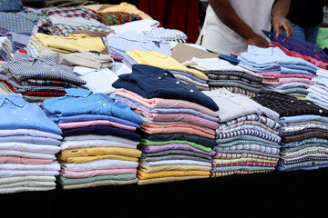 cotton shirts for sale in the fashion store