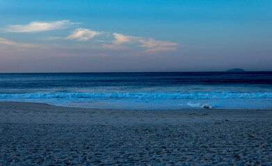 beach at sunset