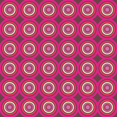 Poster - Vector seamless repeat pattern print background perfect for fabric 