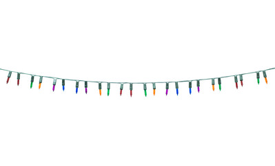 Wall Mural - christmas lights