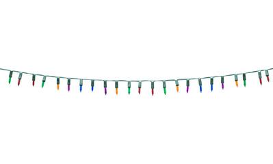 Wall Mural - christmas lights