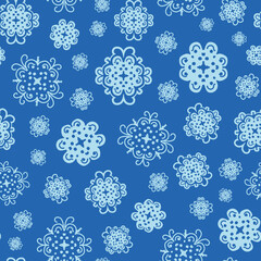 Poster - Seamless repeat pattern print background perfect for homedecor, fashion and stationairy