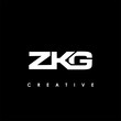 © makrufi - ZKG Letter Initial Logo Design Template Vector Illustration