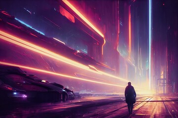 Sci-fi fantasy futuristic background art scifi artwork tech technology Architecture digital illustration art wallpaper future concept dystopia cyberpunk 