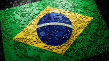 Brazilian Flag Background