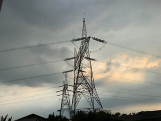 Transmission electricity tower