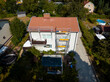 © Johnér - Aerial view of house with scaffolding
