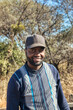 © poco_bw - single African man with a hat