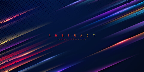Poster - Abstract trendy vector background. Vector Abstract, science, futuristic, energy technology concept.