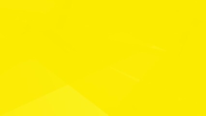 Wall Mural - Animated abstract geometric yellow background. Looped video. Vector illustration.