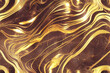 Abstract background golden color marble agate granite mosaic with golden veins, 3d illustration.