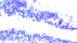 Isolated blue and purple abstract background design elements for overlay