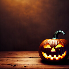 Poster - halloween pumpkin