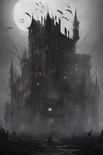 The Halloween Scary Castle Is A Spooky Place That Is Perfect For A Holiday Like This. It Has Many Dark Corners And Hidden Rooms That Are Perfect For Hiding In. The Castle Also Has A Great View Of The 