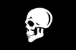 © DKG1111 - Side View of Simple Skull
