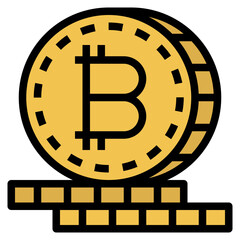 Sticker - bitcoin icon