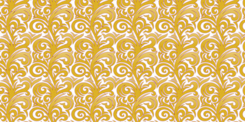 background of royal gold wooden vintage background with floral emboss details