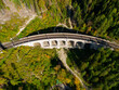 Wagner Viadukt im Gampelgraben von oben