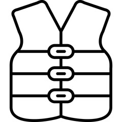 Wall Mural - Vest Icon