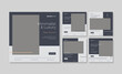© luxxystd - Luxury apartment real estate social media post template