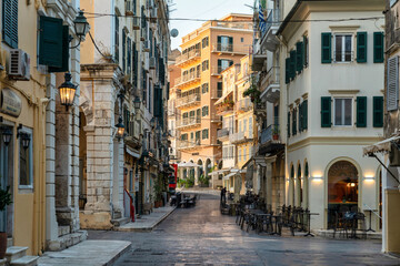 Naklejka na meble Corfu, Greece