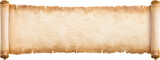 Fototapeta Desenie - old parchment paper scroll sheet vintage aged or texture background