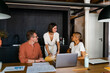 © Nuria Seguí/Stocksy - Office Business Meeting